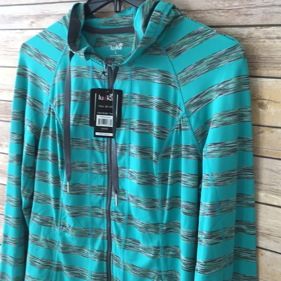 NWT full zip active wear  hoodie jacket - Picture 2 of 6